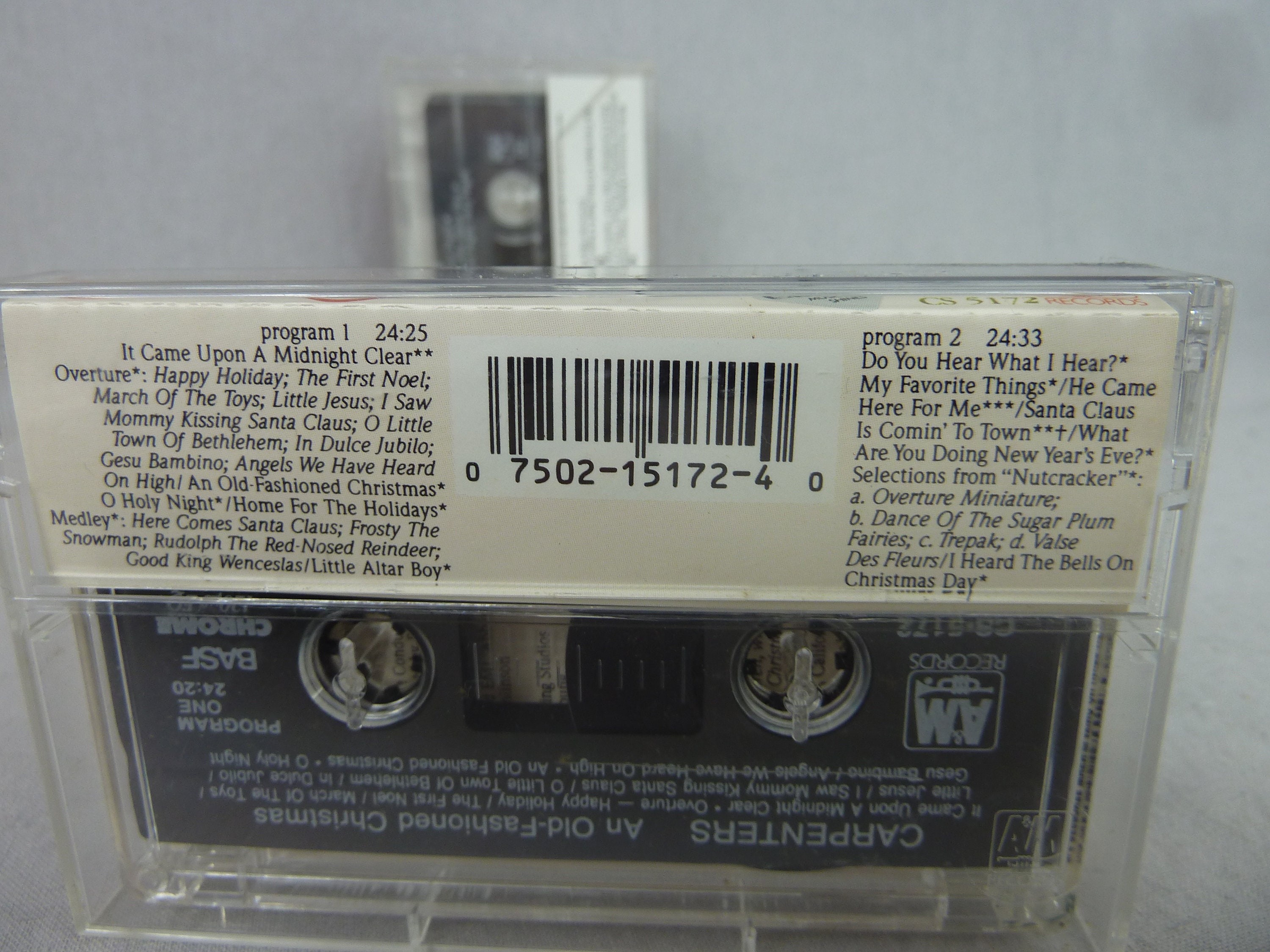 Lot of 4 Christmas Cassette Tapes Carpenters Elvis Andy Etsy