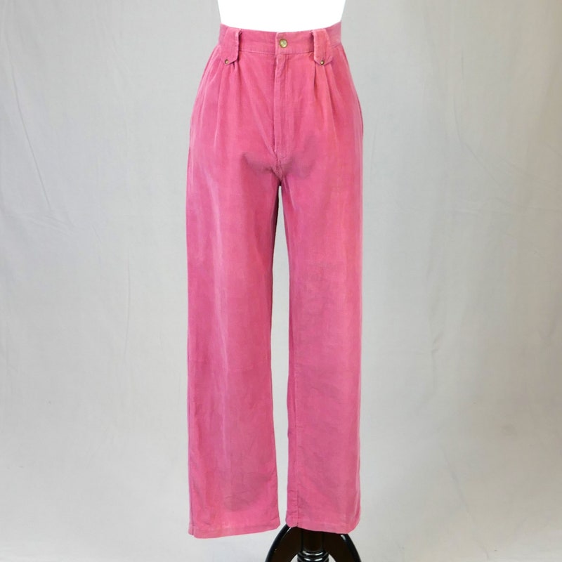 Pleated Pant in fine Cord