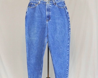 Gap Reverse Fit Mom Jeans - 31" or snug 32" waist - Light Blue Denim Pants - High Rise - Vintage Y2K - Tapered Leg - 28" inseam Ankle