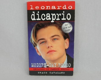 Leonardo DiCaprio: Modern Day Romeo (1997) by Grace Catalano - Unauthorized Biography w/ Photos - Vintage 1990s Book