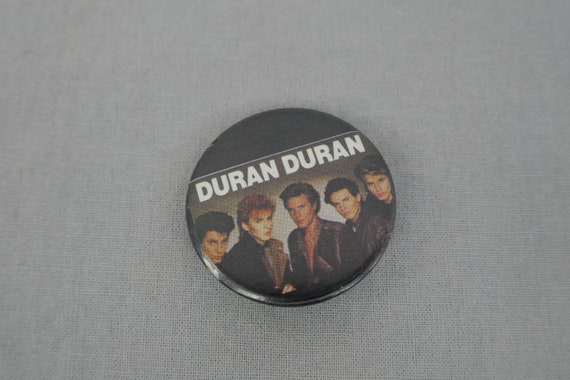 80s Duran Duran Pinback - Original Band Photo Pin… - image 2