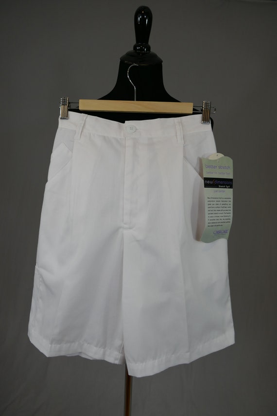 Vintage White Cherokee Uniform Shorts - 25-30" wa… - image 5