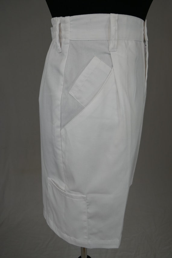 Vintage White Cherokee Uniform Shorts - 25-30" wa… - image 3