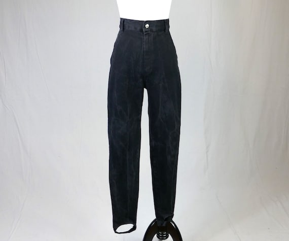80s Stretch Stirrup Jeans - 27