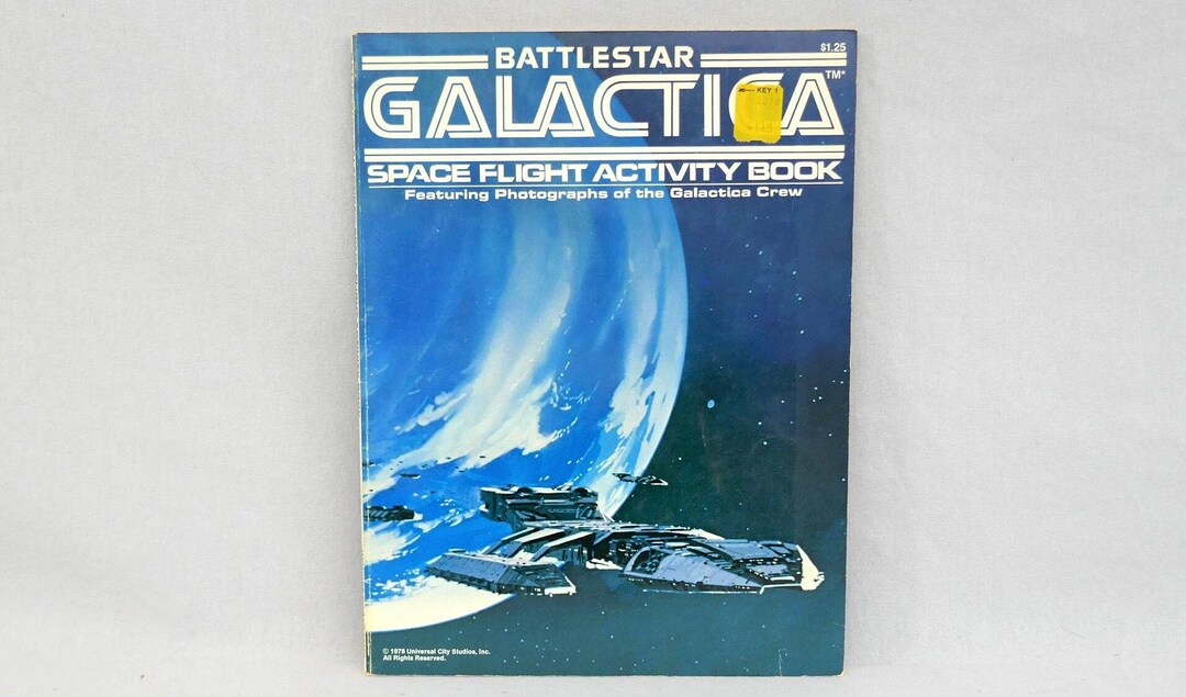 Battlestar Galactica Space Flight Activity Book (1978) by Tony ...
