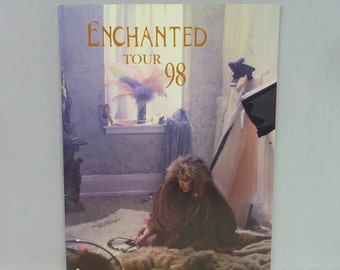 1998 Stevie Nicks Tour Program - Enchanted Tour 98 - Features a 1999 Calendar w/ Photos from Stevie's House