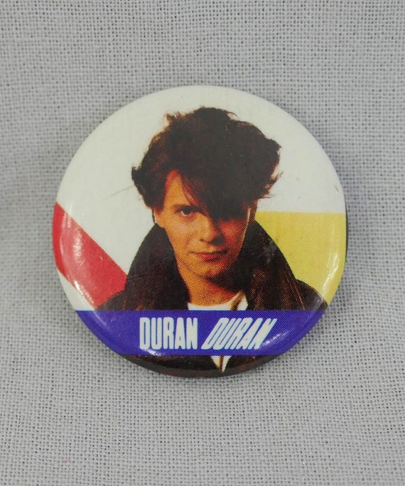 80s Duran Duran Pinback - Andy Taylor - Original 1
