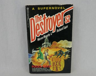 The Destroyer #52 Fool's Gold (1983) by Warren Murphy & Richard Sapir - Men's Action Adventure - Vintage 1980s Book