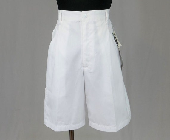Vintage White Cherokee Uniform Shorts - 25-30" wa… - image 1