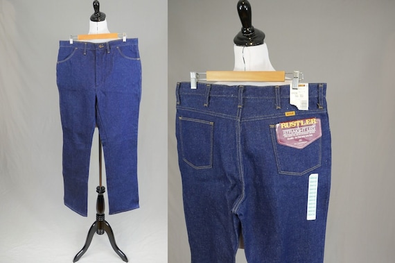 80s Men's Jeans - 36" waist - Deadstock Unworn wi… - image 1