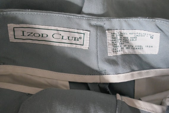90s Golf Shorts - 26" to 29" waist - Blue Gray Iz… - image 8