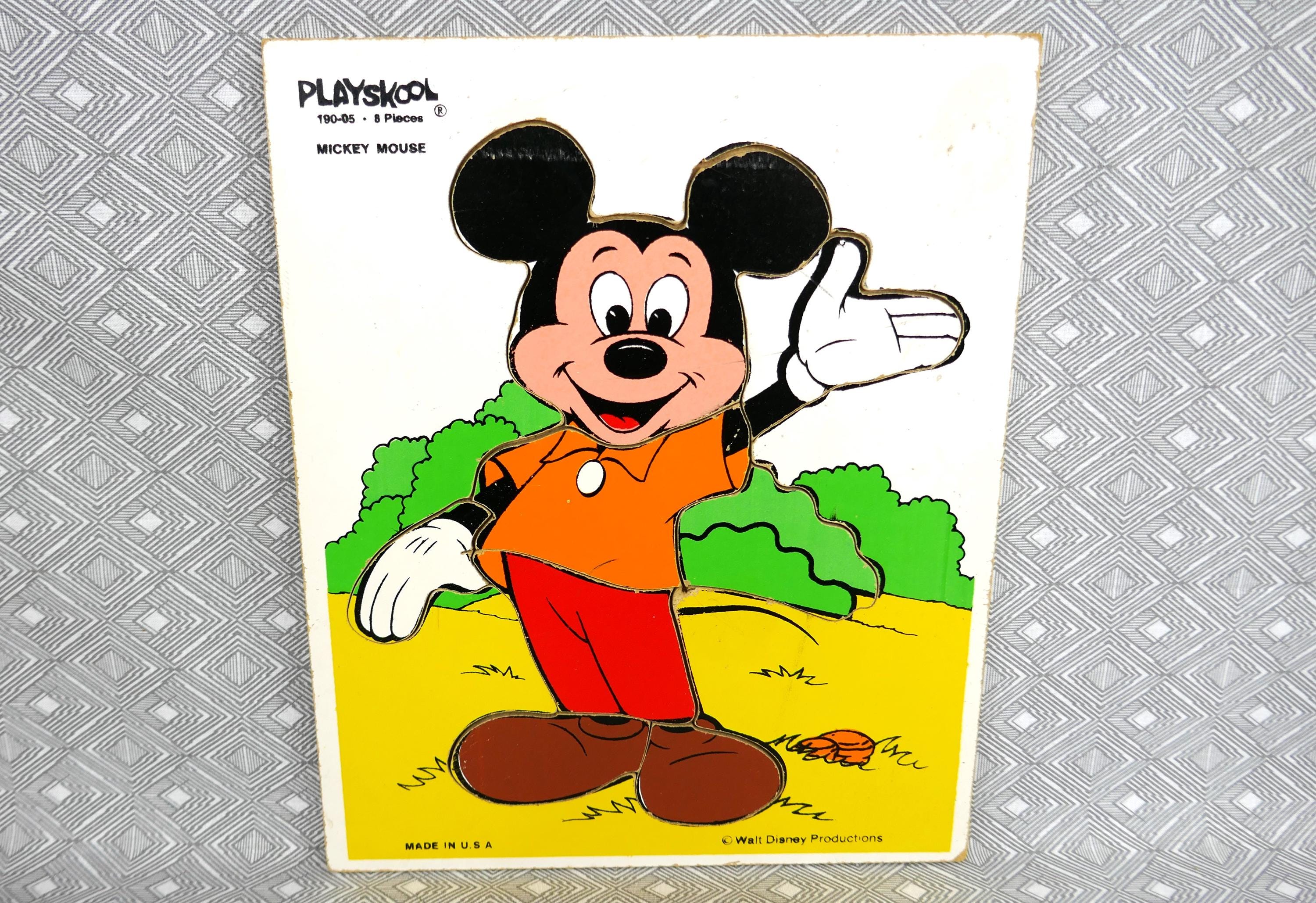 数量限定SALE Vintage 日本 Etsy - puzzle mouse mickey ジグソーパズル