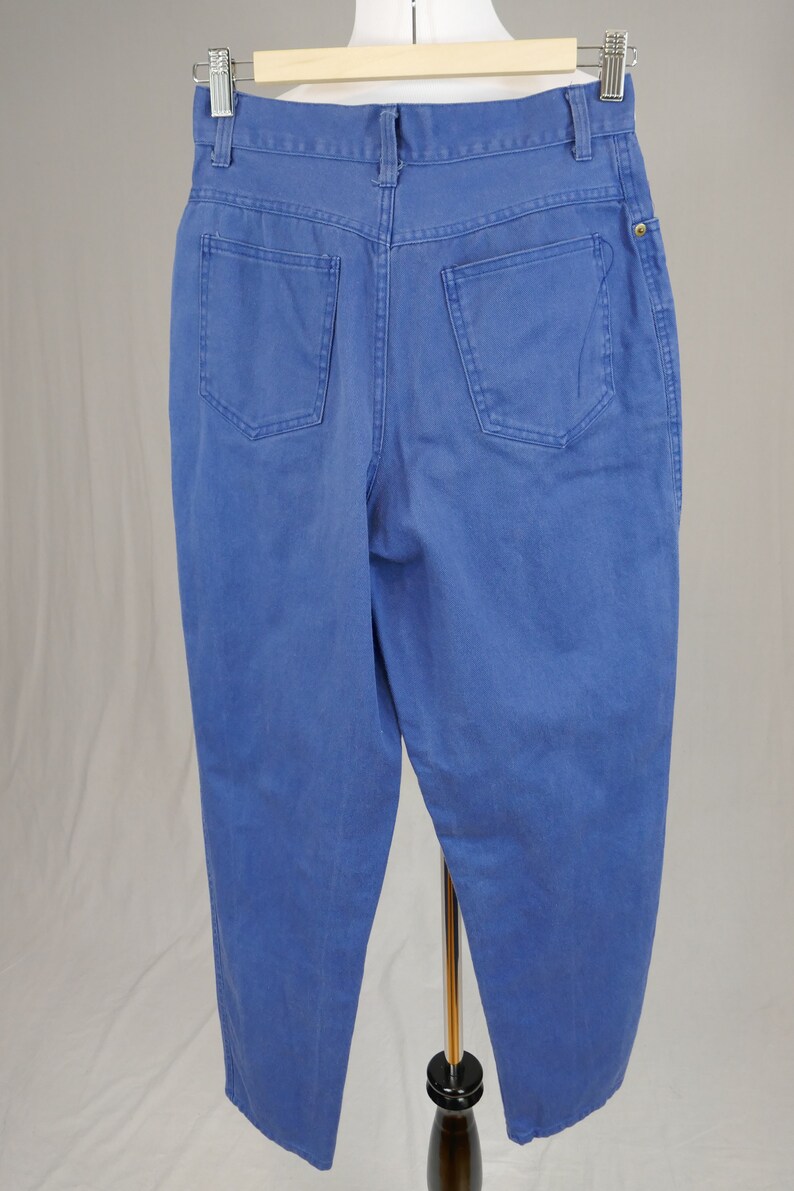 80s 90s Kyoto Kasuals Jeans 26 Waist Bluepurple High Rise Relaxed