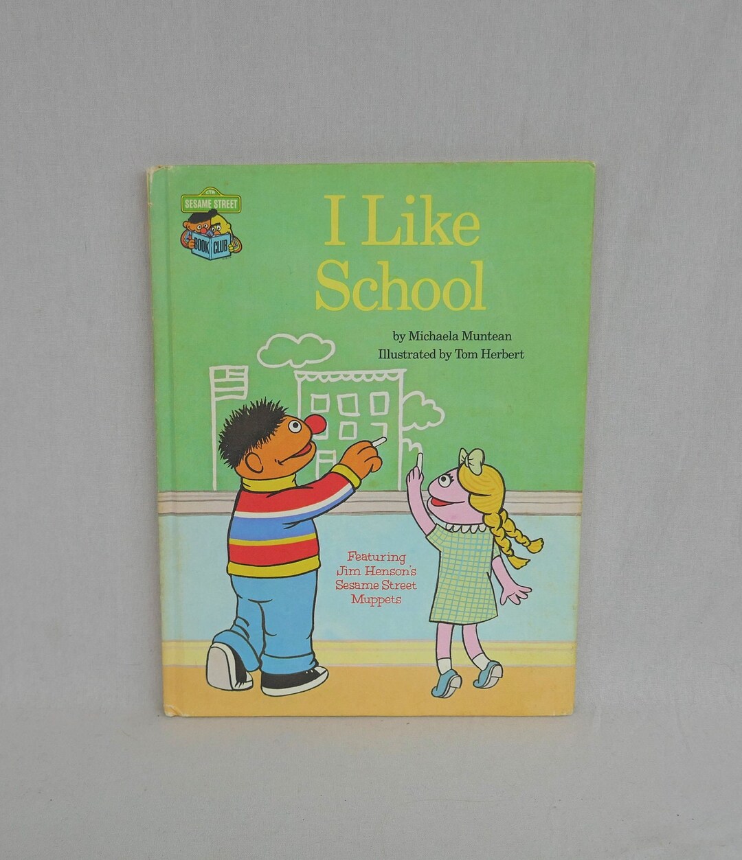 I Like School 1980 by Michaela Muntean, Tom Herbert Word Book Style ...