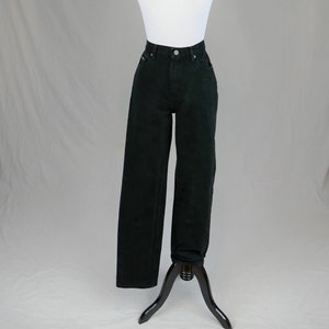 90s Black Calvin Klein Jeans - 27" waist - Classic Cotton Denim Pants - Vintage 1990s - 32.5" inseam