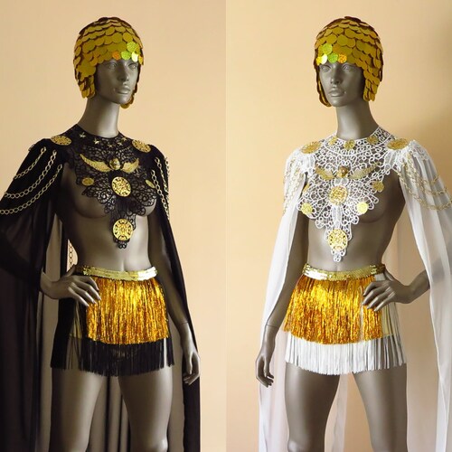 GODDESS COSTUME for Burning Man Wedding 