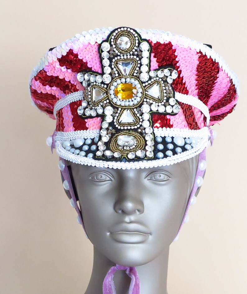 FESTIVAL HAT PINK for Burning Man Hat Marching Band Hat Etsy
