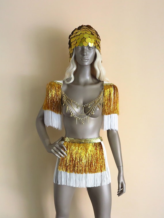 j aton couture gold dress Gilded Feather Sequin Evening Gown – KCoutureBoutique