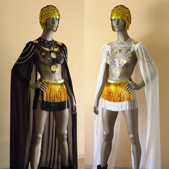 Traje de cleopatra traje de diosa vestido de diosa soldado - Etsy México