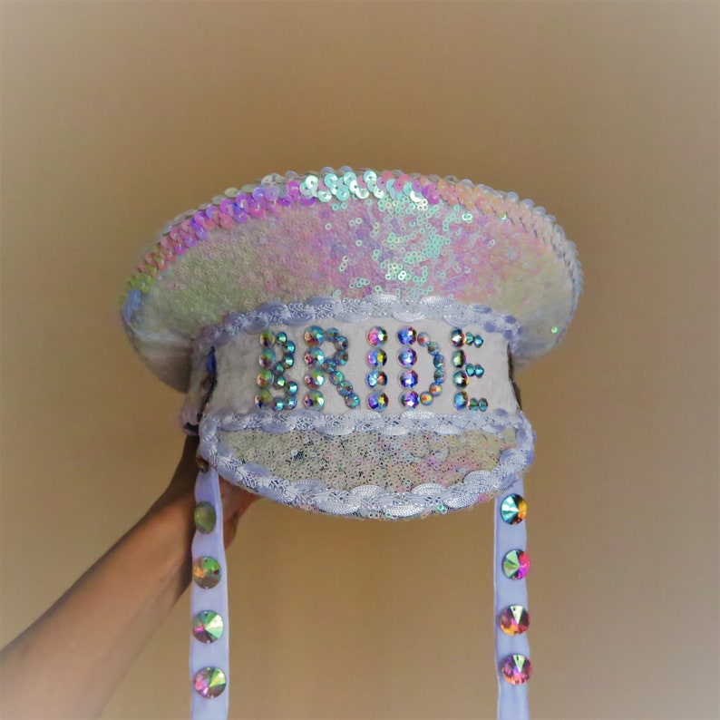 Bride Hat Hen Party Hat Hen Night Captain Military Hat Etsy Bride Hat Hen Party Hat Hen Night Captain Military Hat Etsy