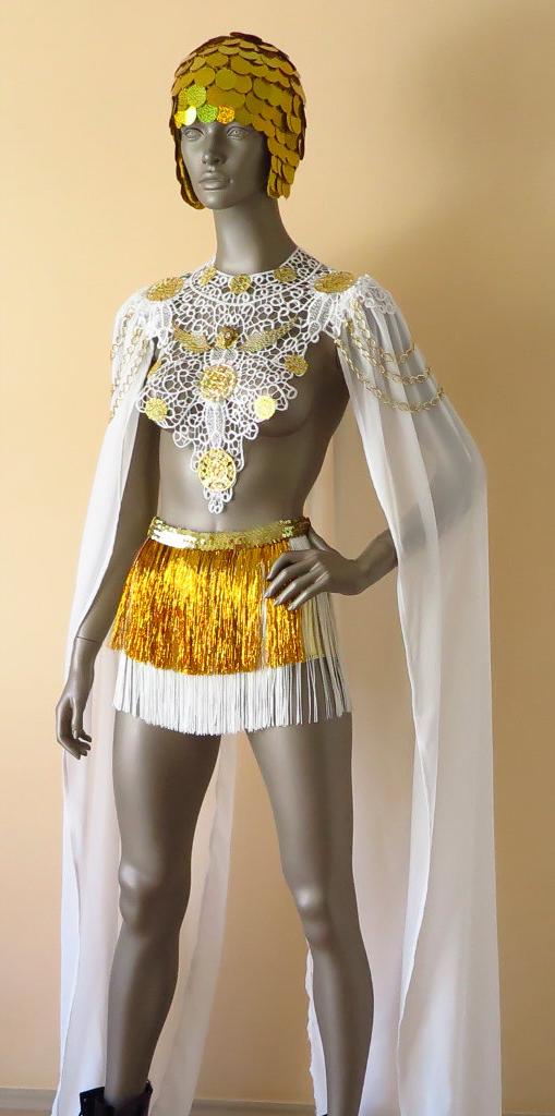 White Roman Empire Dress - Etsy