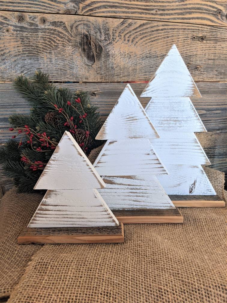 Wood Christmas Trees, Rustic Christmas Trees, Rustic Trees, Barn Wood…