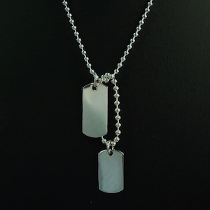 シルバードッグタグ　９２５ シルバー925 ドッグタグ – 刻印工房クレストイースト