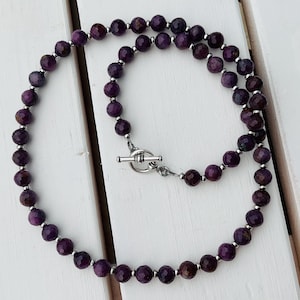 Ruby  Beaded Necklace