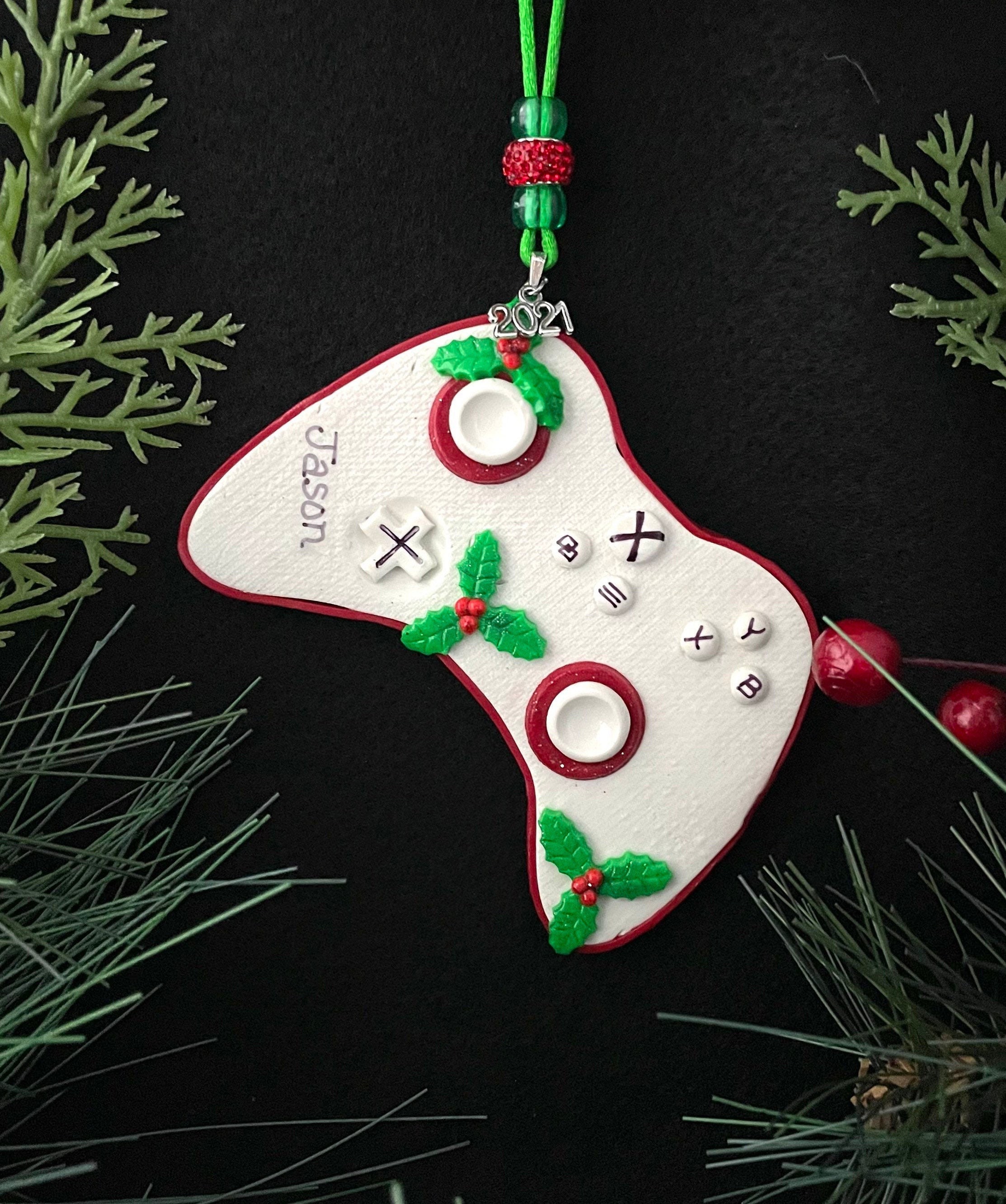 Xbox Christmas 2022 Xbox Controller Personalized Ornament 2022 Gift Tag Video | Etsy