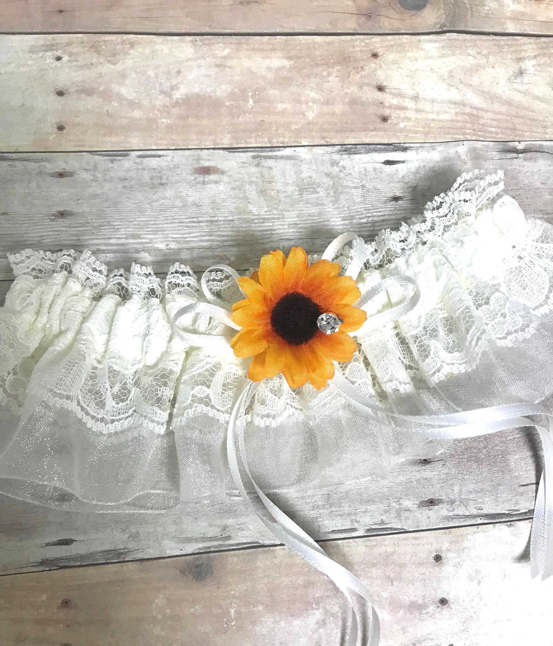 Sunflower Garters - Etsy Sunflower Garters - Etsy