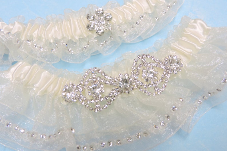 Sparkle Wedding Garter Set Garters Wedding Garter Set