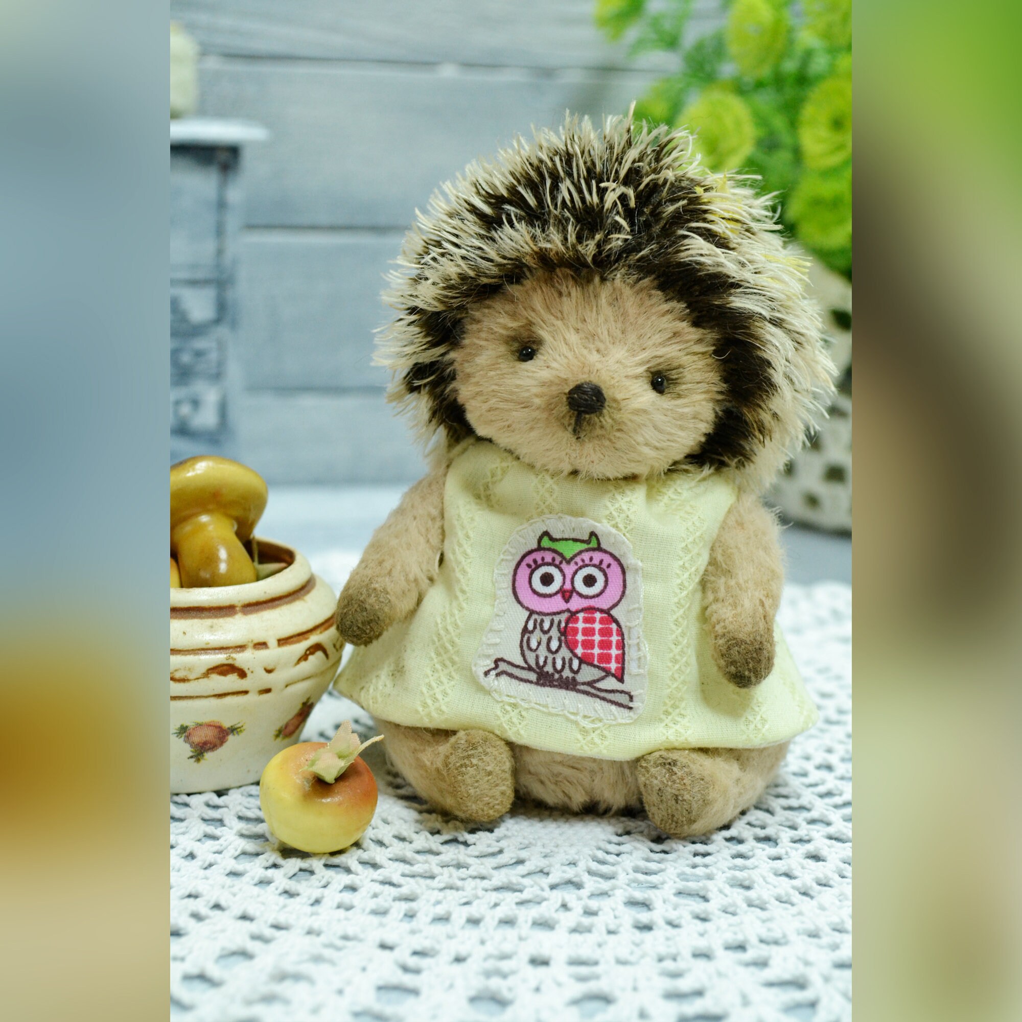 Hedgehog Toys Ball Jointed Dolls Stuffed Hedgehog Gifts Etsy