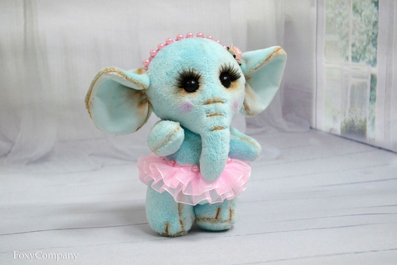 ballerina elephant stuffed animal