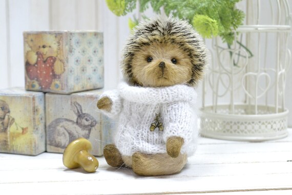 stuffed hedgehog toy