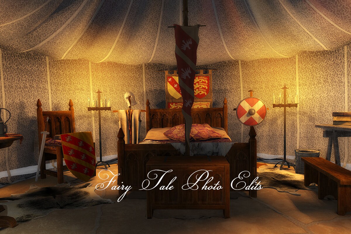 The Knights Tent Digital Backdrops 3 Backdrop Set - Etsy UK