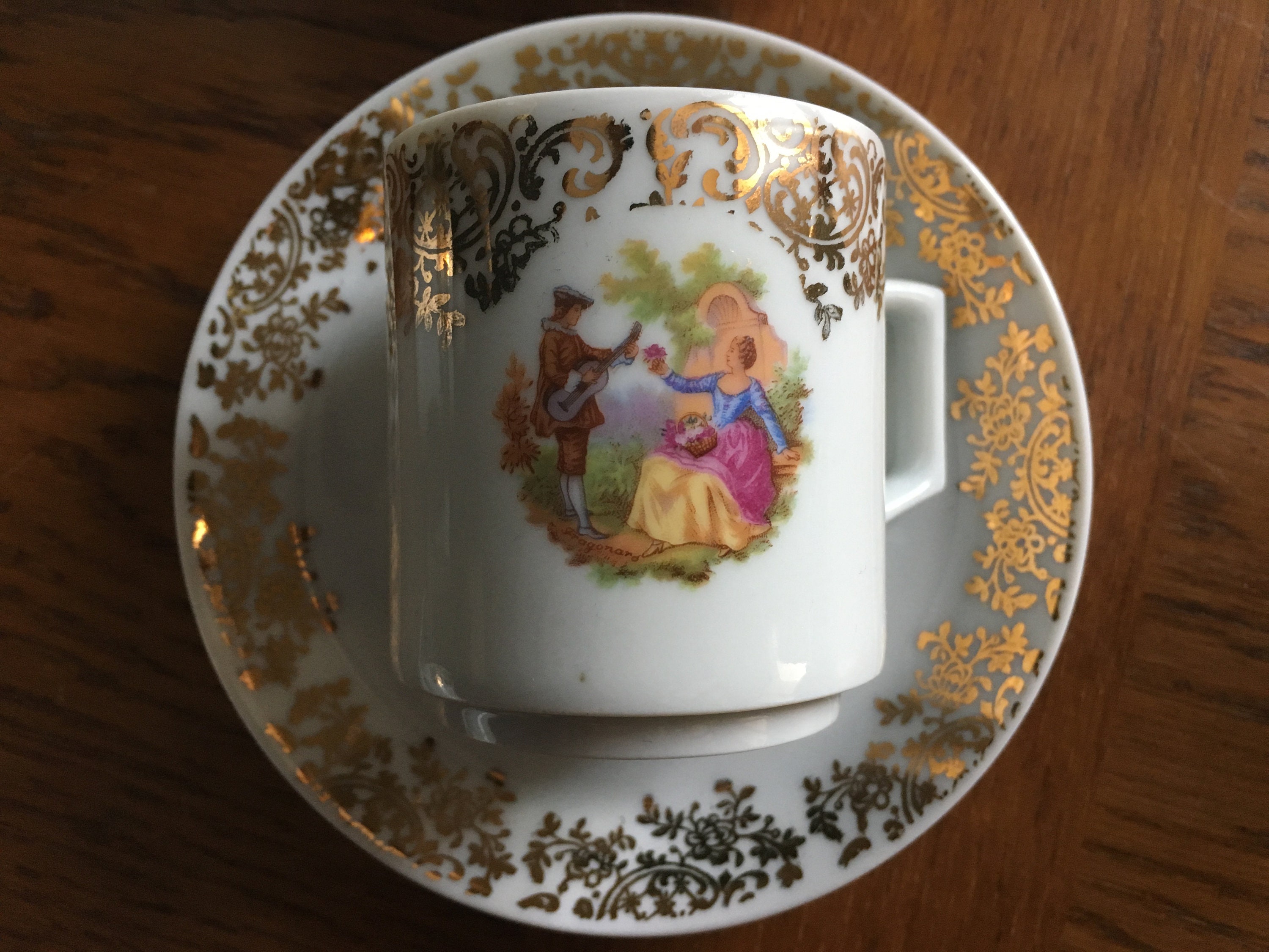Service à Café En Porcelaine 15 Pièces – Palazzo INT, Pour 6 Personnes, Blanc, Neuf