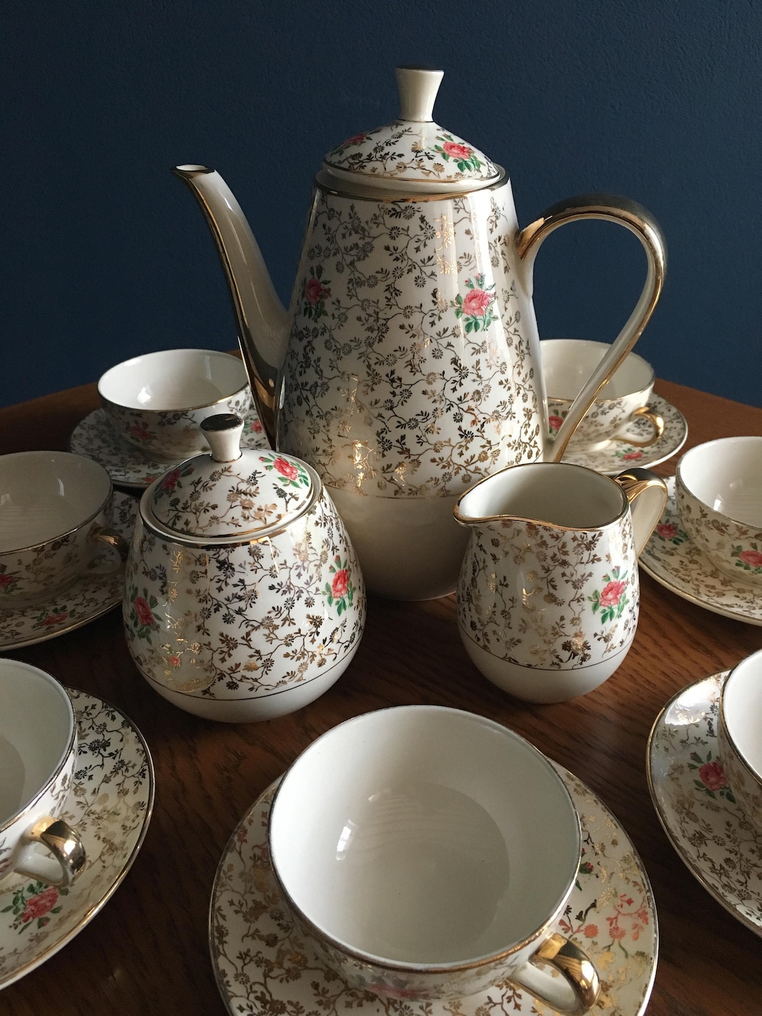 Villeroy & Boch Tea Set / 9 Etsy