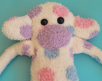 Handmade Sock Monkey Friend: Collectable Plush Toy