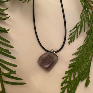 Amethyst Kordel Halskette
