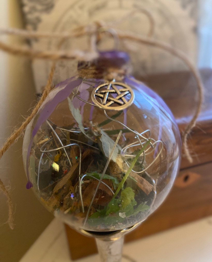 Protection Witch Ball Etsy