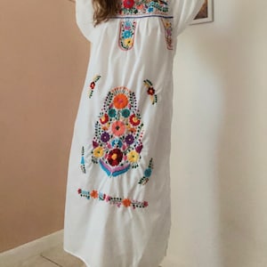 Hand Embroidered Dress from Mexico