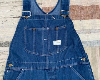 Vintage Sears Tradewear Union Made Blue Denim Overalls - Etsy