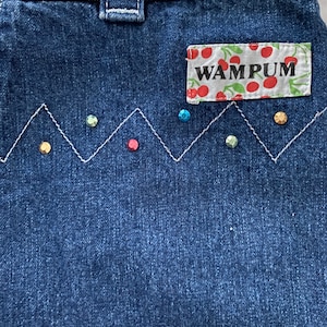 Wampum  Be-Dazzeled 80s Jeans, 26 Waist