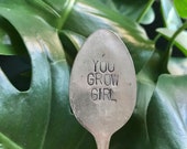 plant marker you grow girl garden decor garden gifts-plant lover gift gardening gardening sign garden decorations garden stake