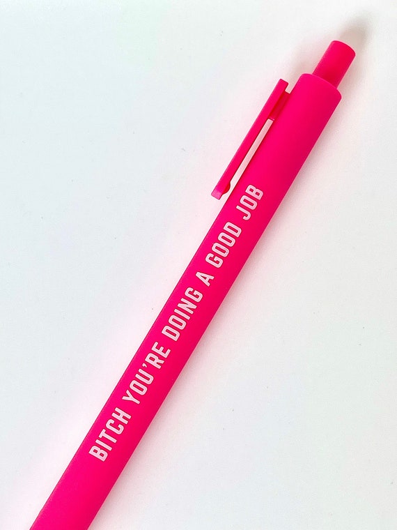 Sweary Offensive Pens, Funny Stationary, Planner Accessories, Pens