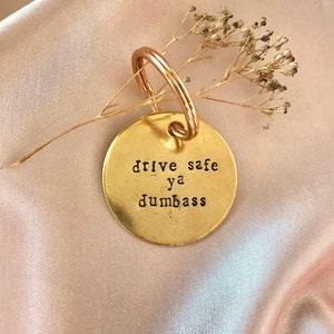 Sweet 16 Gift for Girls, New Driver, Personalized Keychain for Teenage  Girl, Have Fun, Life is Beautiful, Guardian Angel, PICK Your Saying!