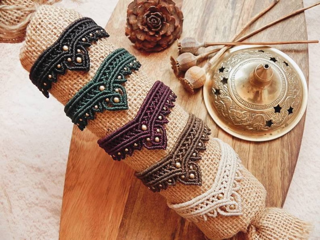 Micro Macrame Jewelry Macrame Wrap Bracelet Buy Macrame Boho