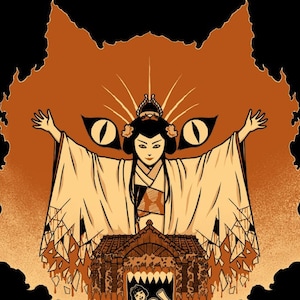 Hausu 1977 T-shirt: Vintage Japanese Horror Comedy Film