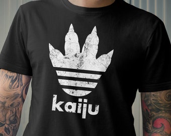 Kaiju - Japanese Monster Athletic Logo Parody Unisex T-shirt