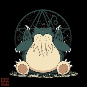 Snorthulhu - Lovecraft Cthulhu Sigil, Kawaii Monster, Monster Tentacles, Lovecraftian Monster, Cute Cthulhu, Cosmic Horror Unisex T-Shirt